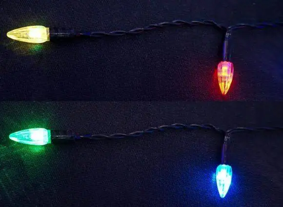Гирлянда электрическая Свечи 51LED