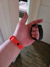 Xiaomi-Pulsera Mi Band 5 de silicona, correa amarilla 100% original, muñeca, repuesto