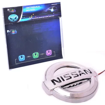 

Three-dimensional emblem for Nissan Livina