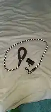 Correa de Perro fuerte reflectante para mascotas, correa de nailon resistente, con mango acolchado y cómodo de 1,5 M de largo para entrenamiento