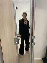 Womens Outfits Tracksuit-Set Pants Two-Piece-Set Knitted Yedinas Korean Winter Casual