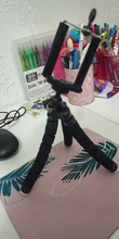 Vamson Flexible Mini Tripod for smartphone Tripod Mobile Phone Holder clip stand 