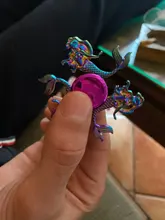 Spinner de mano EDC Spinner Fidget Spinner Rainbow de Metal Spiner Anti-ansiedad juguete para los Spinners se alivia el estrés TDAH Fidget Spinner