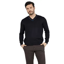 Buratti v-образным вырезом свитер мужской свитер 447040