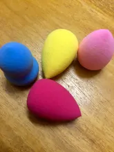 5 unids/set venta al por mayor Mini esponja de maquillaje forma de huevo maquillaje suave Fundación puff corrector mezclado maquillaje cosmético esponja