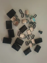 Tail Connectors Jack Electric-Terminals Male-Plug Type-C 5/10pcs Lot USB3.1 4-Pin Mirco