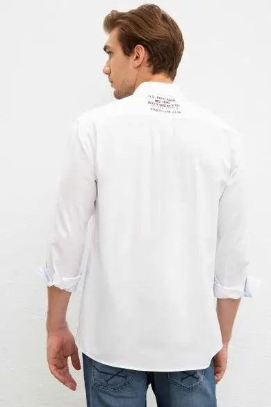 Uss. POLO ASSN. Мужские тканые Gomlek