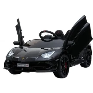 Детский электромобиль Harley Bella Lamborghini SVJ 12V- BLACK- HL328