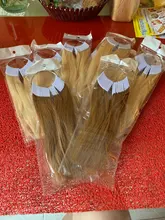 Tinashe Beauty-30 Uds. De anillos de Color para el cabello humano, muestras de colores de prueba para práctica de teñido de peluquería