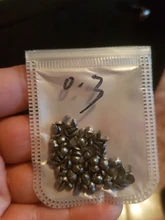 Rompin 50 unids/lote 0,2-2,1g G4-7B pesca sólido División ovalada disparó plomo explosión plomo pesca señuelo peso herramienta de accesorios