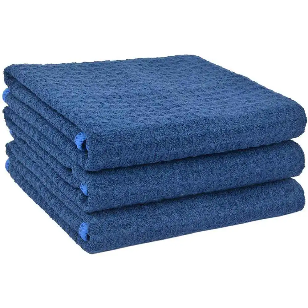 A thick microfiber kitchen towel with soft absorbent drying pad for hotel travel 