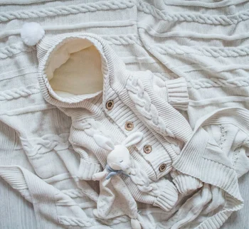 

Вязаный комбинезон Одежда для новорожденных