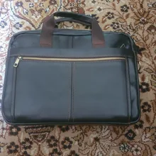 Maletín WESTAL bolsa de mensajero de cuero genuino de los hombres de 14 Portátil Bolsa los hombres maletines Oficina bolso para el documento 8572