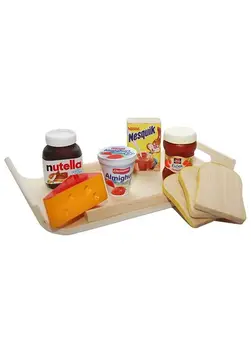 

Table breakfast in wood