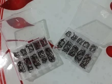 Fly Fishing Hook Worm Jig-Hole-Pesca High-Carbon-Steel Barbed-3 Pond 10-Series 100pcs/Box