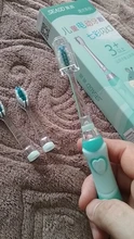 Children Electric Toothbrush Kids SEAGO Timer Waterproof for 3-12 Ages with Sonic Powered