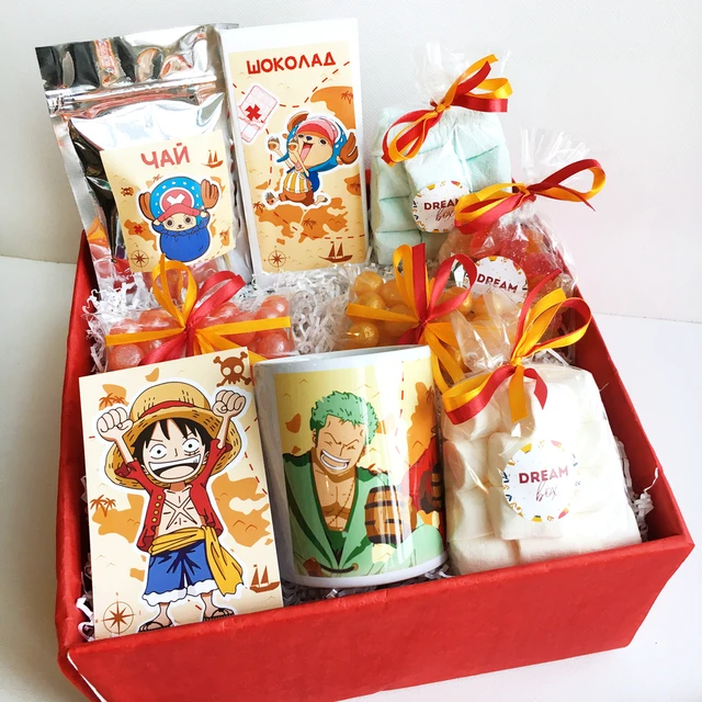 Gift Set Dreambox one Piece Gift For New Year; For Anime Fans; Teenager;  Manga; Goods With Anime; Print One Piece - Gift Wrap Storage - AliExpress