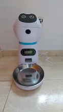 Alimentadores automáticos de mascotas con grabación de voz, cuenco de acero inoxidable para comida de perros, con temporizador y pantalla LCD automática para gatos