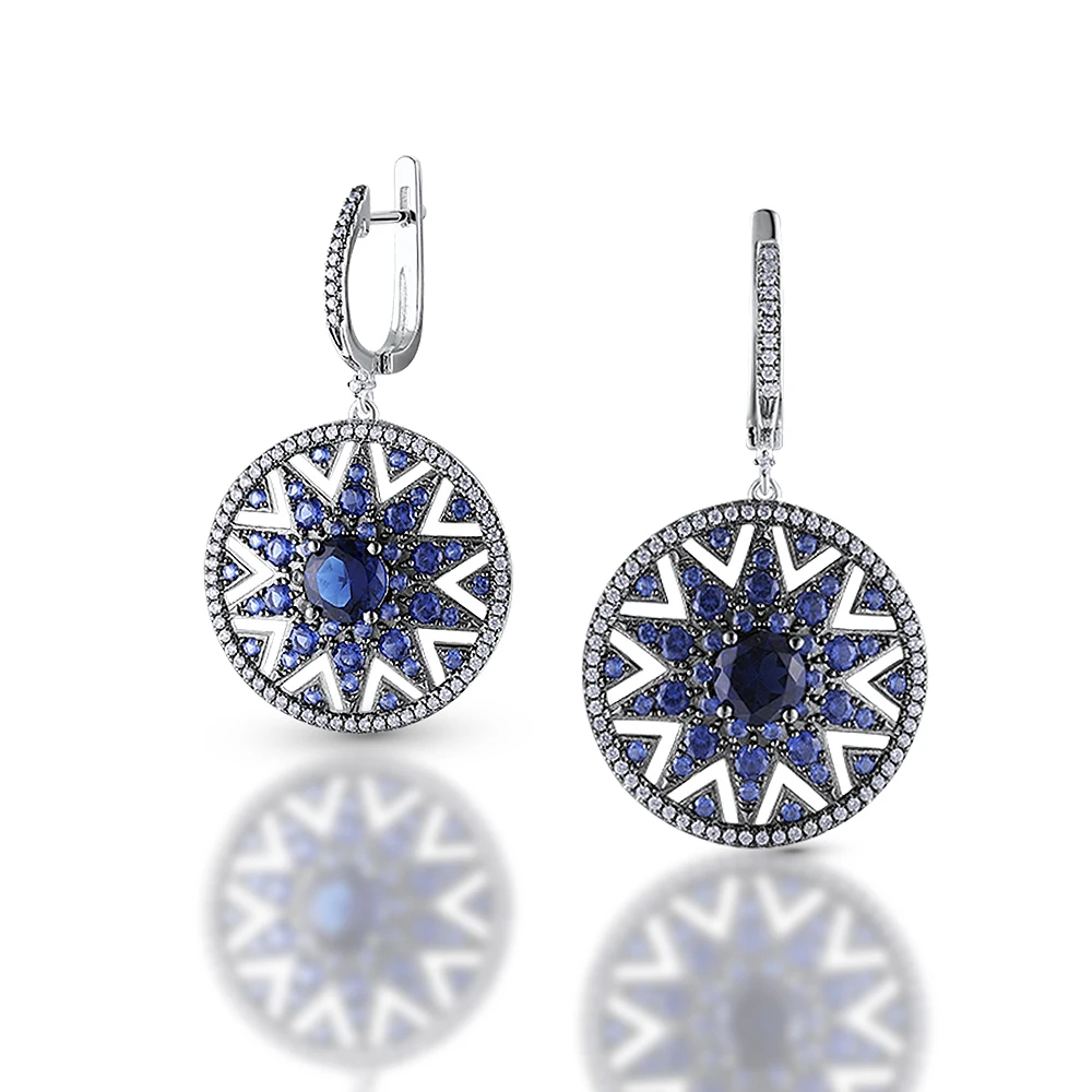 Серебряные серьги VALTERA проба 925