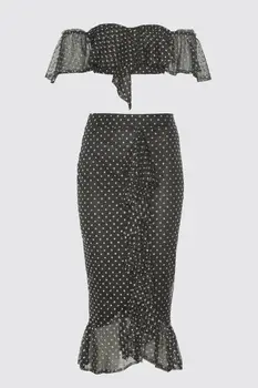 

Trendyol Silvery Polka Dot Detailed Bluz TPRSS20BZ0769