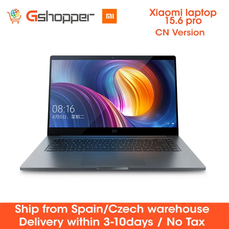 Ноутбук Xiaomi Pro 15,6 Intel i5-8250U/I7-8550U 16 Гб ram DDR4 GeForce MX150 256 ГБ ssd 2 Гб Распознавание отпечатков пальцев