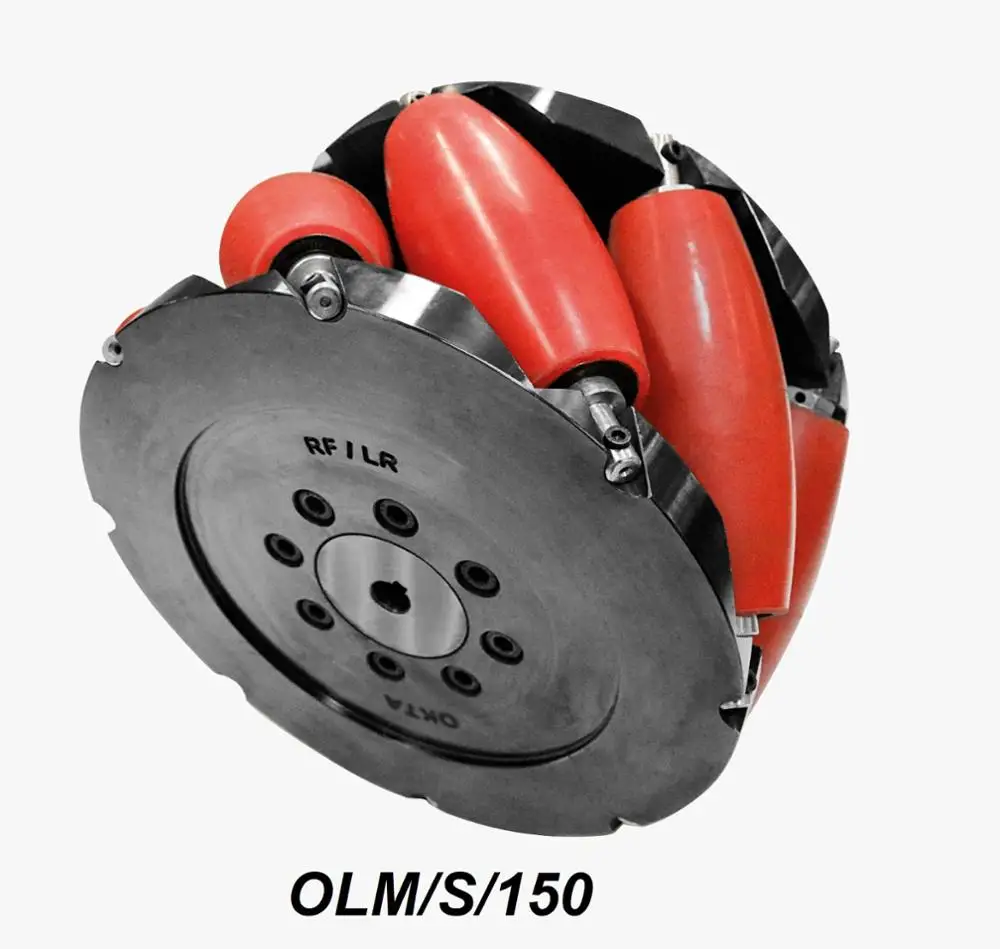 OKTA SEKIZLI OLM/S/150 6-дюймовое колесо MECANUM OMNI WHEEL Многонаправленное TEKER AGV | Автомобили и