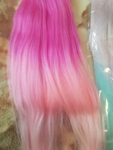 Miss Rola-extensiones de cabello sintético para mujer extensiones de cabello sintético liso de 24 pulgadas, con trenzas Jumbo preestiradas de color rubio y rosa, venta al por mayor, pelo Kanekalon