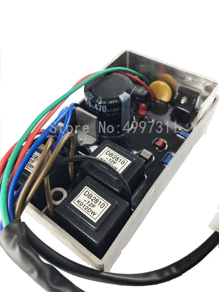 Сделано в Китае дизельный двигатель генератор AVR 15 кВт 3 фазы регулятор напряжения ki-davr 150s3