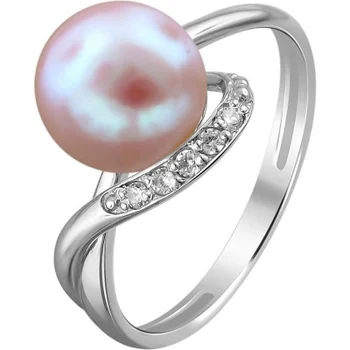 

DeFleur ring with pearls and cubic zirconia