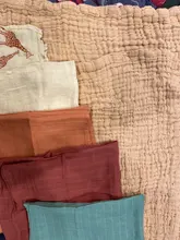 Manta de algodón de bambú de 6 capas para recibir al bebé, manta envolvente para niños, colcha caliente para dormir, funda de cama de muselina para bebé