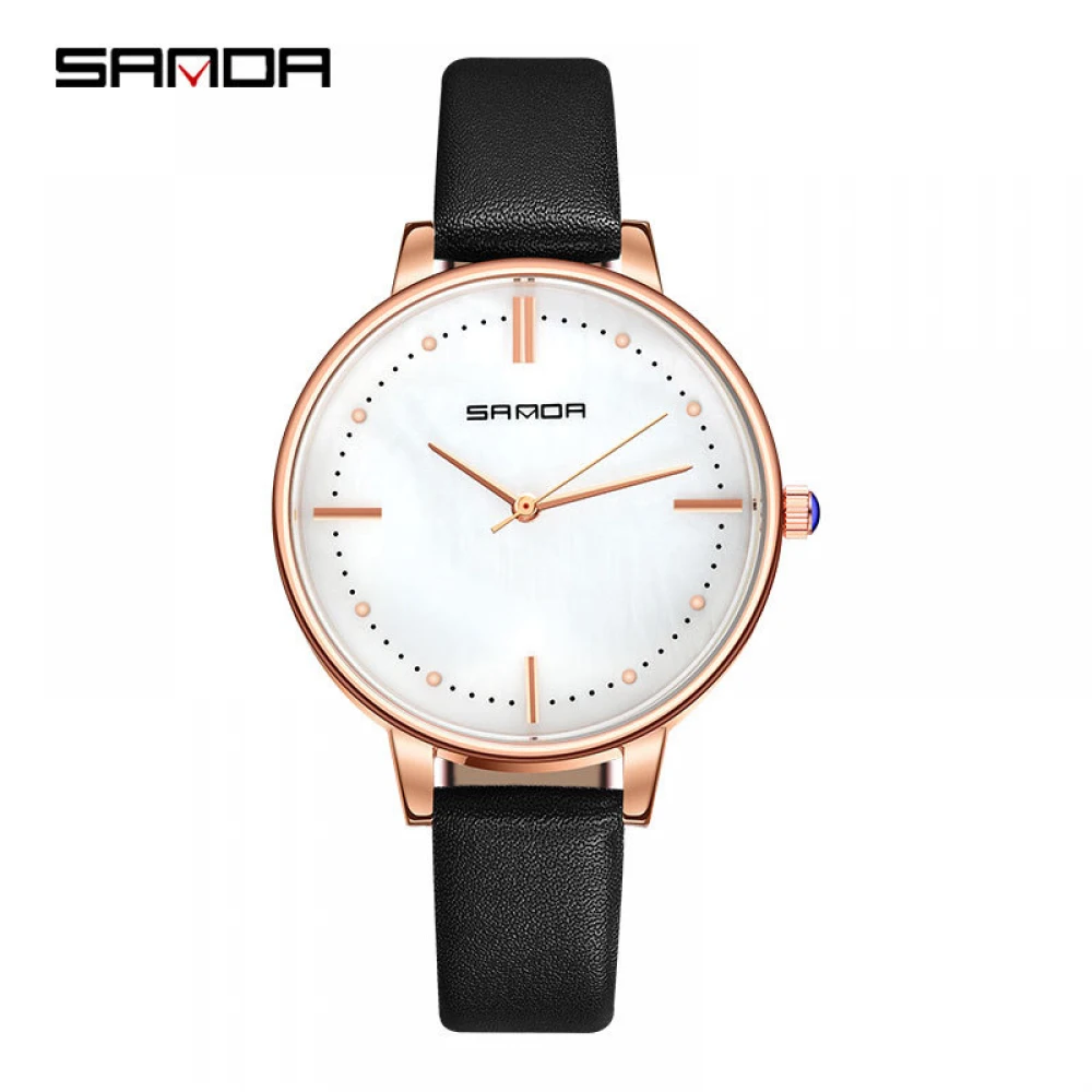 

SANDA Watch New Fashion Women Watches Luxury Trend Belt Watches Student Simple Waterproof Quartz Wristwatch Student Wrist Watch
