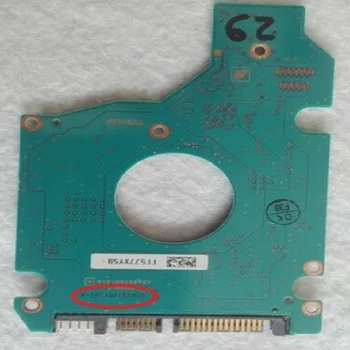 

Toshiba MK1237GSX HDD2D62 C WL01 S Pcb number G5B001851000-A Placa HDD PCB Board