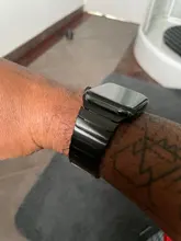 Correa para Apple Watch Series 6, 5, 4, 40MM, 44MM, correa de acero inoxidable para Iwatch 3, 2, 1, 38MM, 42MM, accesorios