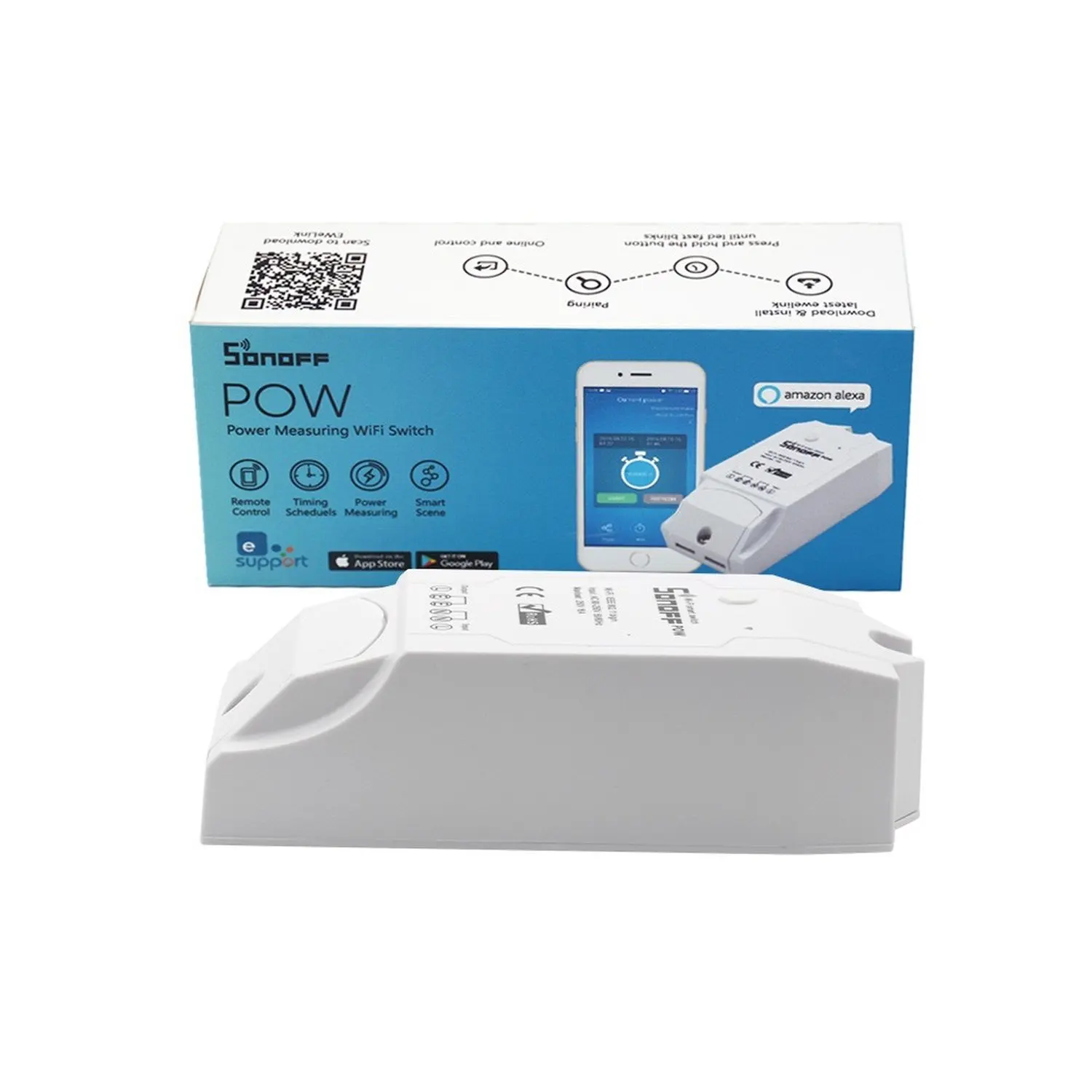 Sonoff Pow WiFi переключатель с функцией измерения энергопотребления