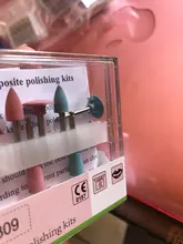 Kit de pulido compuesto Dental RA0309, para pieza de mano de baja velocidad, dientes de contraángulo, pulido, resina de fotocurado Dental