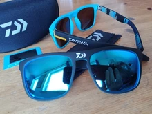 DAIWA-gafas de sol polarizadas para hombre y mujer, lentes de sol deportivas con protección UV400 para pesca, acampada, senderismo, conducir