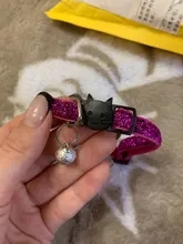 Cat-Collar Nylon-Strap Bell Puppy Adjustable Small Cute with Frosted ABS Pet-Cat SUPREPET