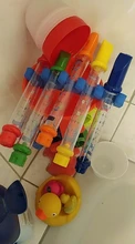 Juego de 5 flautas de agua, hojas de canciones musicales, instrumentos para niños, juguete para baño infantil