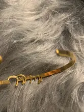 Pulsera de acero inoxidable personalizable con nombre para niños, brazalete con nombre ajustable, regalo personalizado