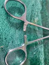 Oauee 12,5 16 18cm herramienta de mano fórceps hemostáticos para pelo pinza de pesca Alicates de bloqueo la depilación herramientas curvado/punta recta