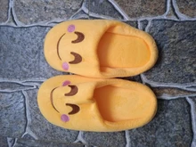 Zapatillas de casa antideslizantes para niños, zapatos divertidos de dibujos animados para el invierno, zapatos para suelo de interior