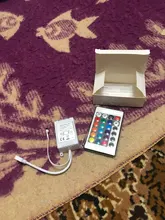 Remote-Dimmer Controler-Box Led-Strip-Lights IR DC12V for RGB 24-Keys 5050 3528