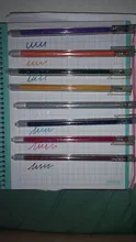 Juego de 8 colores de pluma con brillo, resaltador que cambia de Color, marcador de Flash, Gel, plumas de dibujo, álbum de recortes, diario, papelería, escuela
