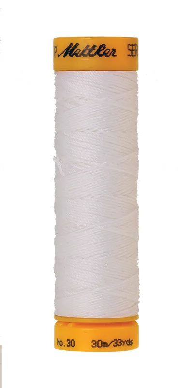 Отделочная нить METTLER SERALON TOP-STITCH, цвет 2000, 30 м