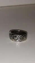 Anillo de moda Punk para hombre y mujer, con personalidad, Hip-Hop, grabado de ojo de demonio, Retro, Hipster