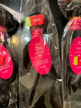 YISEA onda del cuerpo mechones con cierre 3 mechones brasileño de la armadura del pelo extensiones de cabello humano mechones con cierre de encaje de cierre con mechones