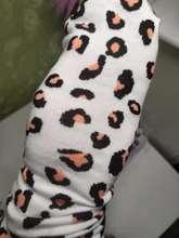 Medias de algodón con estampado de leopardo para niña y niño, medias para niña pequeña, ropa interior para chico 2020
