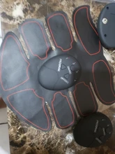 EMS-Estimulador muscular inalámbrico ABS, entrenador muscular Abdominal, tonificador corporal, ejercitador de cadera, parche moldeador, entrenador adelgazante, Unisex