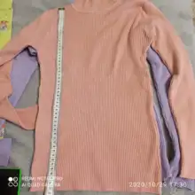 Women Sweater Pullovers Knitted Turtleneck Long-Sleeve Elasticity Streetwear-Top Multicolor