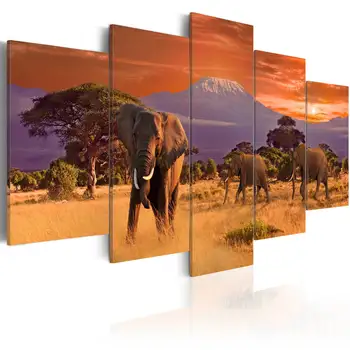 

Picture-Africa: elephants-100x50 cm